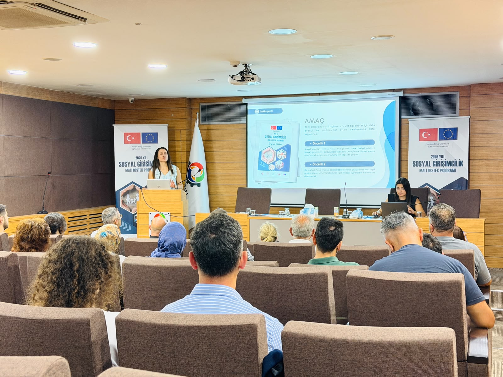 Sosyal Girişimcilik Mali Destek Programı Bilgilendirme Toplantısı Odamızda Gerçekleştirildi
